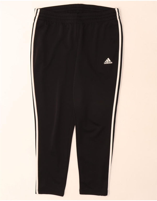 Adidas Γυναικεία φόρμα παντελόνι UK 16/18 Large Μαύρο Πολυεστέρας