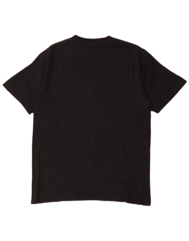 Ανδρικό T-Shirt Champion Top Μεσαίο μαύρο βαμβακερό