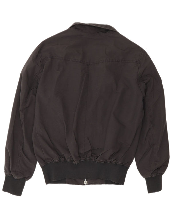 Refrigue Boys Bomber Jacket 13-14 Years Black Nylon
