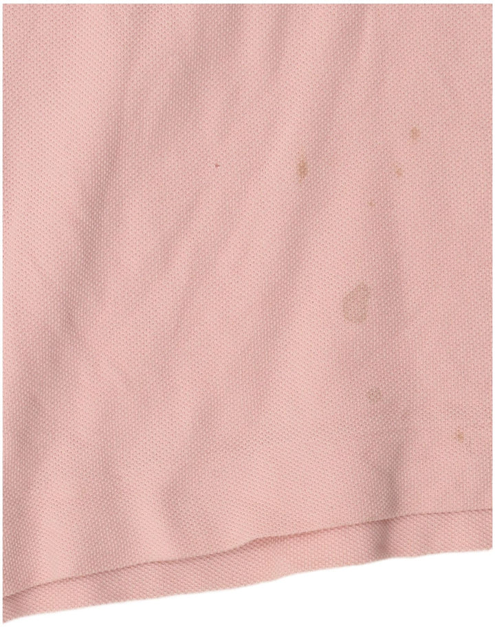 Ανδρικό πουκάμισο Polo Lacoste, Μέγεθος 4, Μεσαίο Ροζ Βαμβακερό