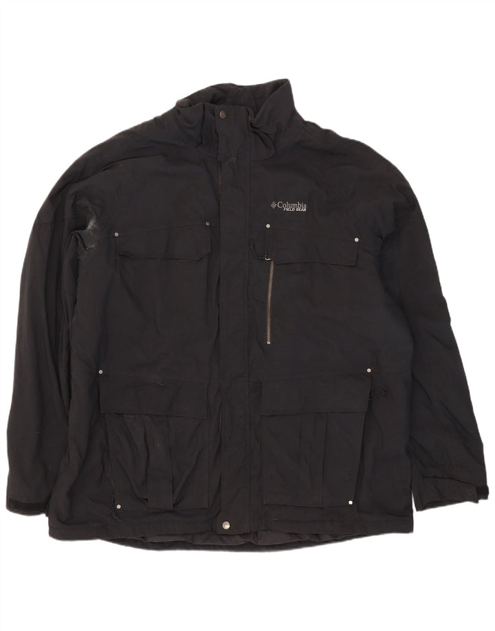 Columbia Ανδρικό Μπουφάν UK 44 2XL Μαύρο νάιλον