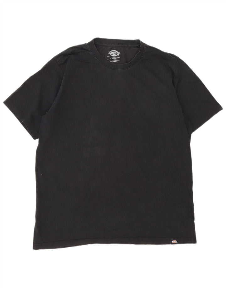 Ανδρικό T-Shirt Dickies Top Large Μαύρο Βαμβακερό