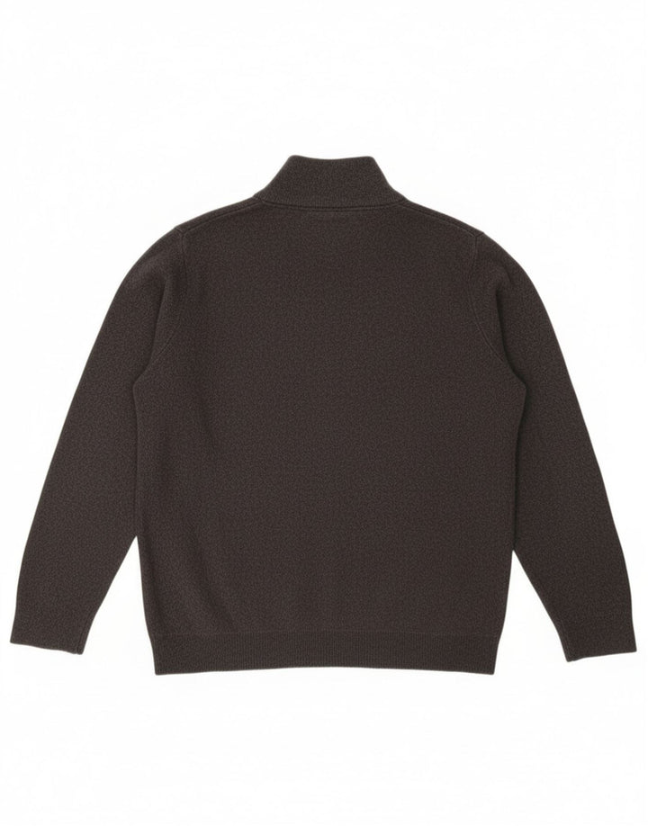 Ανδρικό πουλόβερ με φερμουάρ Superdry 2XL Γκρι βαμβακερό