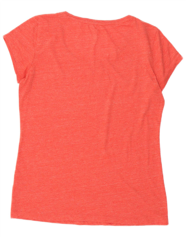 Γυναικείο γραφικό T-Shirt Reebok Top UK 14 Large Red