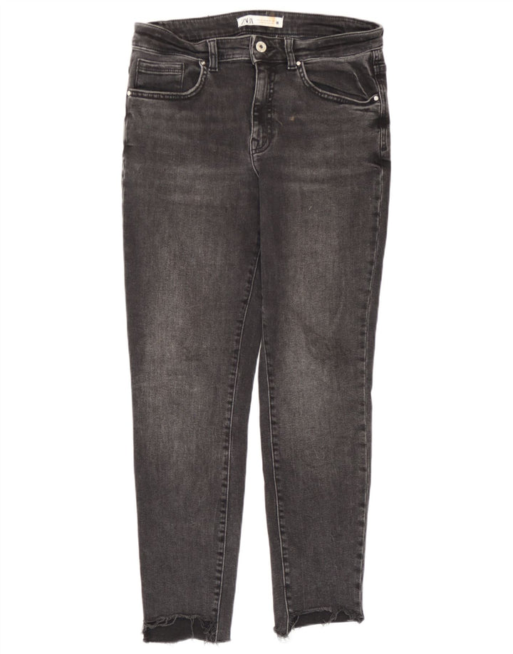 Zara Γυναικείο Slim Jeans EU 42 Large W32 L26 Grey