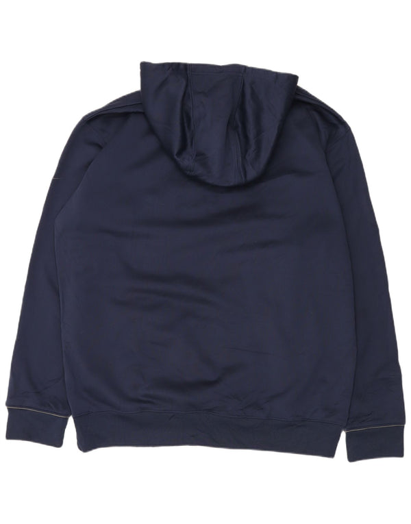 Ανδρικά γραφικά κουκούλα Nike UK 50/52 2XL Navy Blue Polyester
