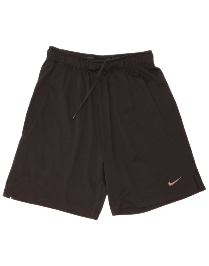 Ανδρικό αθλητικό σορτς Nike Dri Fit από μεσαίο μαύρο πολυεστέρα