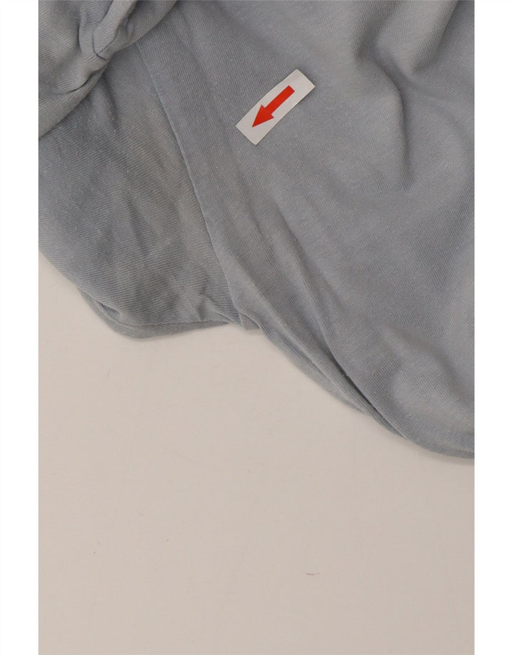 REEBOK Ανδρικό γραφικό T-Shirt Top μεγάλο μπλε βαμβακερό