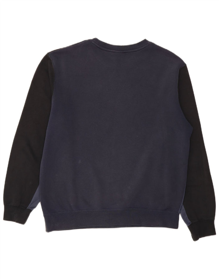 Ανδρικό γραφικό φούτερ Nike Jumper Medium Navy Blue Colourblock
