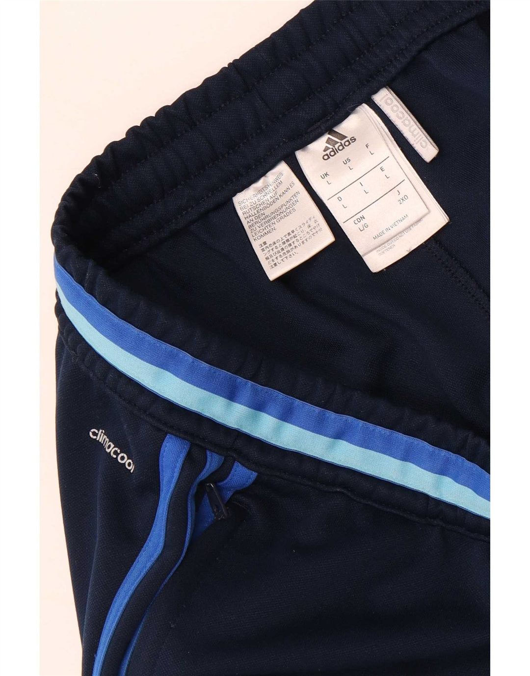 Ανδρική αθλητική φόρμα Adidas Climacool Παντελόνι Μεγάλο Navy Blue Polyester