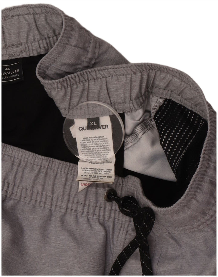 Ανδρικά σορτς κολύμβησης Quiksilver XL Grey Polyester