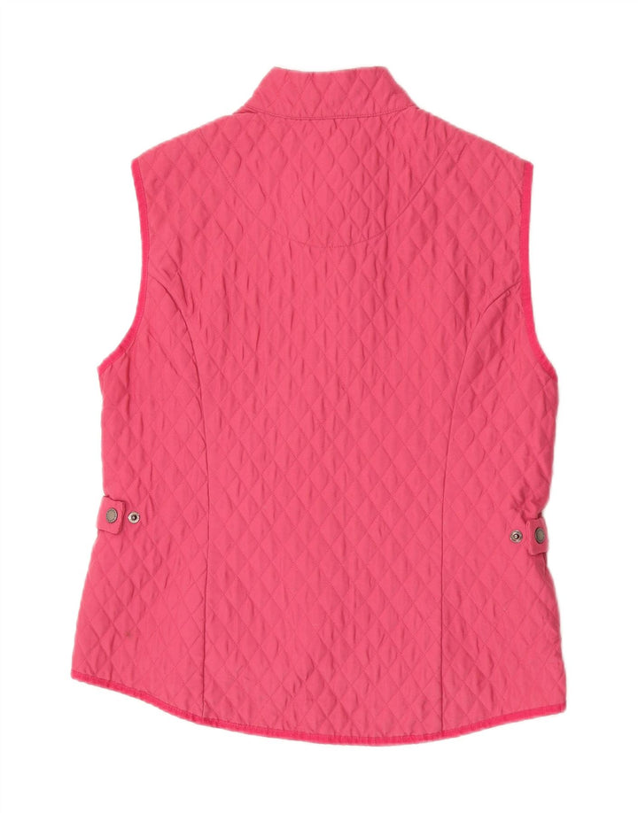 Barbour γυναικείο καπιτονέ Gilet UK 12 Medium Pink Polyester