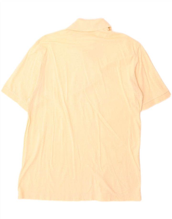 Ανδρικό πουκάμισο πόλο Sergio Tacchini σε μεγάλο κίτρινο χρώμα