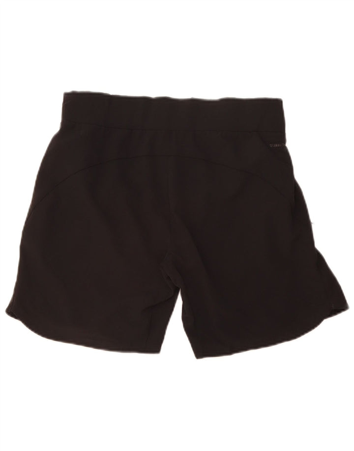 Γυναικείο αθλητικό σορτς Adidas Climalite UK 10 Small μαύρο πολυεστέρα