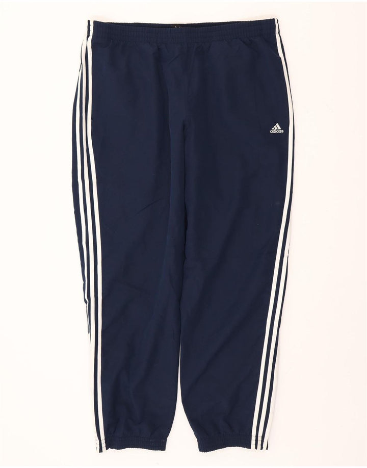 Ανδρική φόρμα ADIDAS Climalite Παντελόνι Joggers XL Navy Blue Polyester