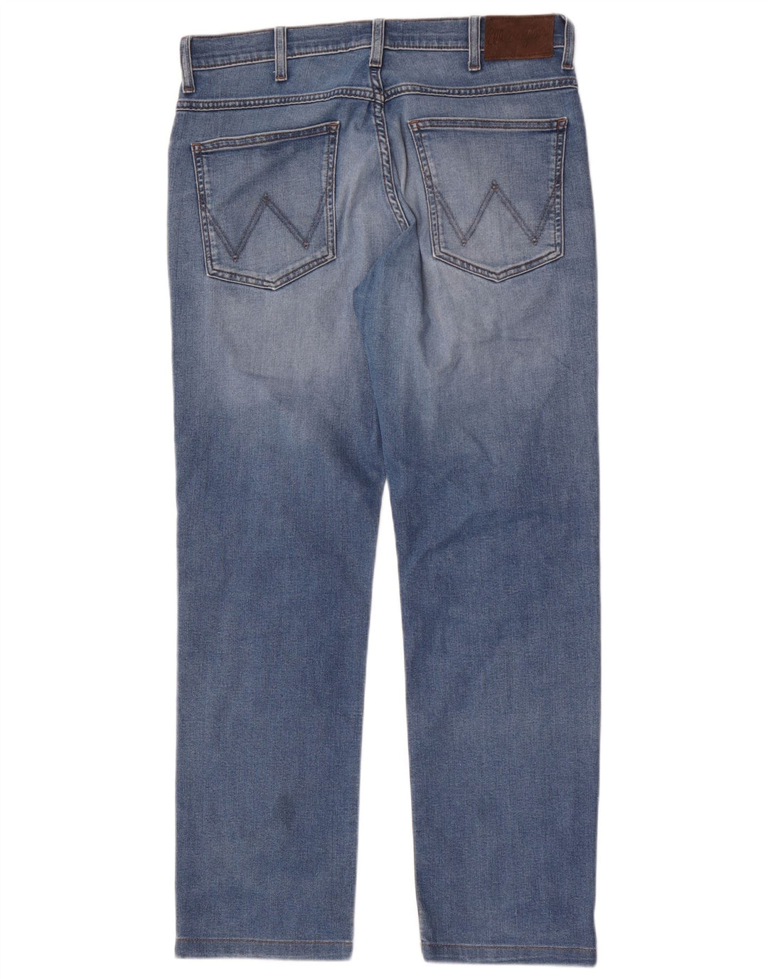Ανδρικό τζιν Wrangler Distressed Straight W32 L30 Blue