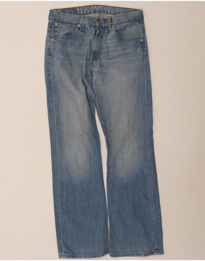 Ανδρικό LEVI'S 507 Bootcut Jeans W32 L32 Μπλε βαμβακερό