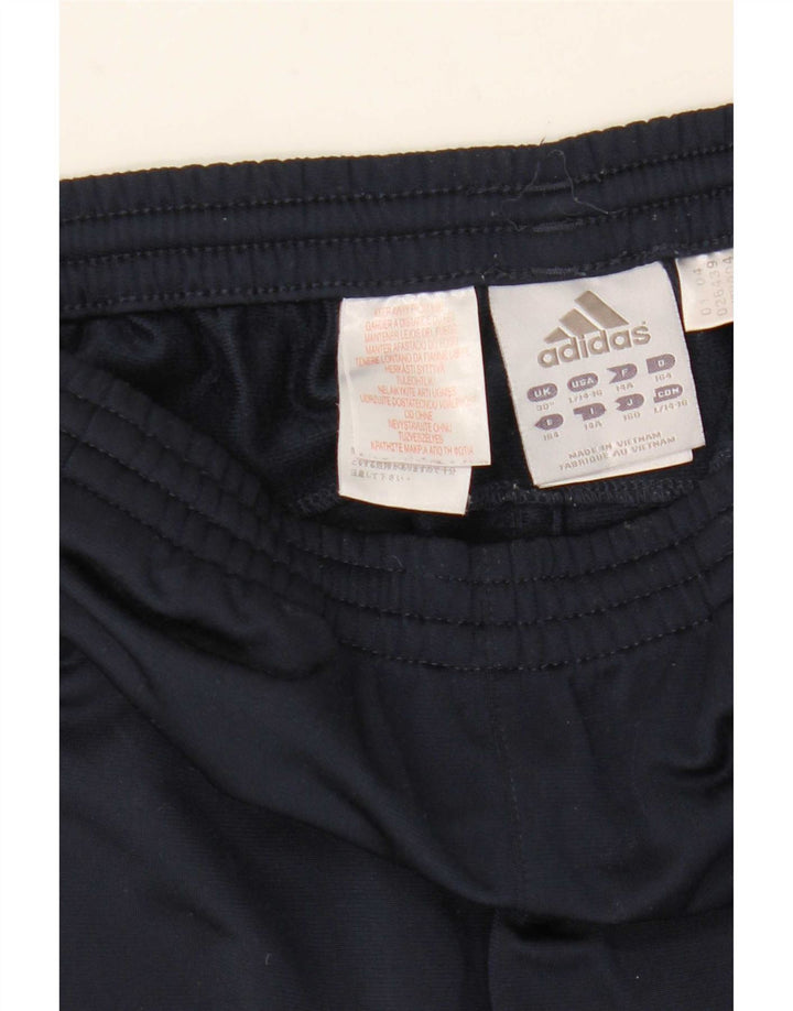 Παντελόνι αθλητικής φόρμας Adidas Boys 13-14 Years Navy Blue Polyester