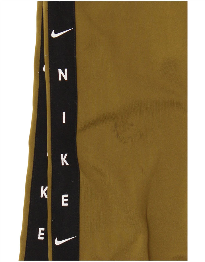 Γυναικεία γραφικά κολάν Nike Dri Fit UK 10 Small Green