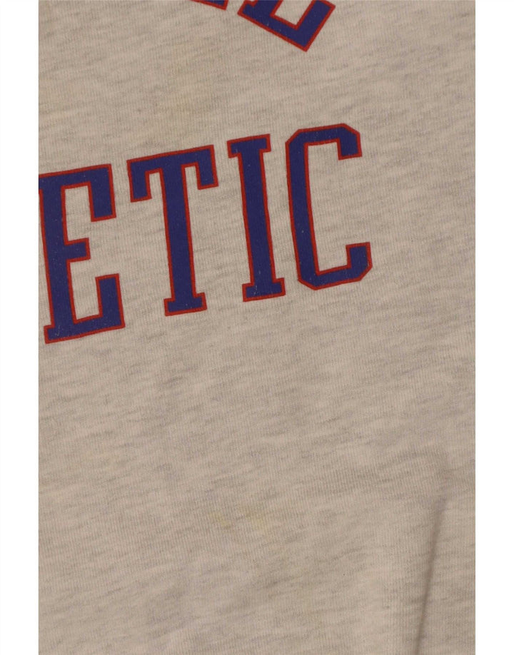 Ανδρικό γραφικό φούτερ Russell Athletic Jumper XL Γκρι βαμβακερό