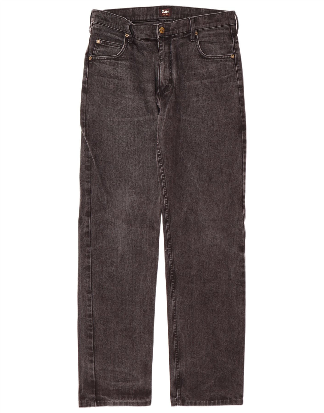 LEE Ανδρικό τζιν Brooklyn Straight W34 L33 Γκρι βαμβακερό