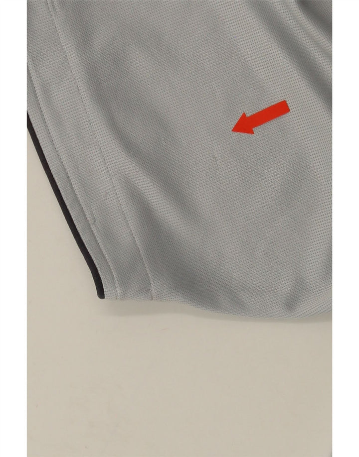 LOTTO Mens Polo Shirt UK 36/38 Small Grey Polyester Vintage Lotto and Second-Hand Lotto from Messina Hembry 