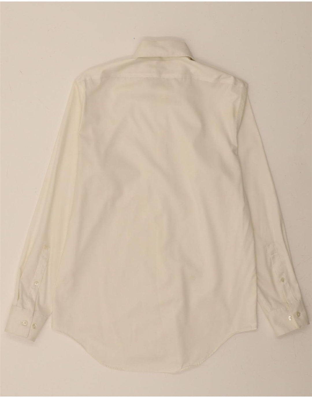 CALVIN KLEIN Mens Shirt Size 15 Medium White Cotton Vintage Calvin Klein and Second-Hand Calvin Klein from Messina Hembry 