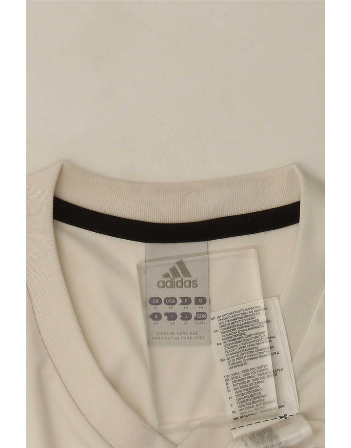 Ανδρικό T-Shirt Climalite Adidas Top Medium White Polyester