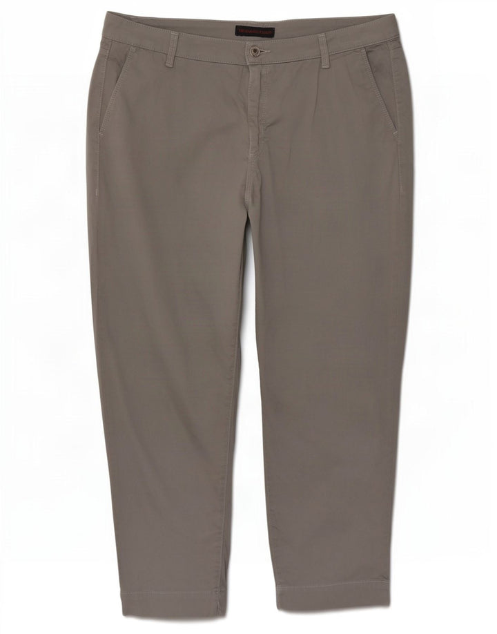 Γυναικείο Cropped Παντελόνι Trussardi W34 L24 Γκρι