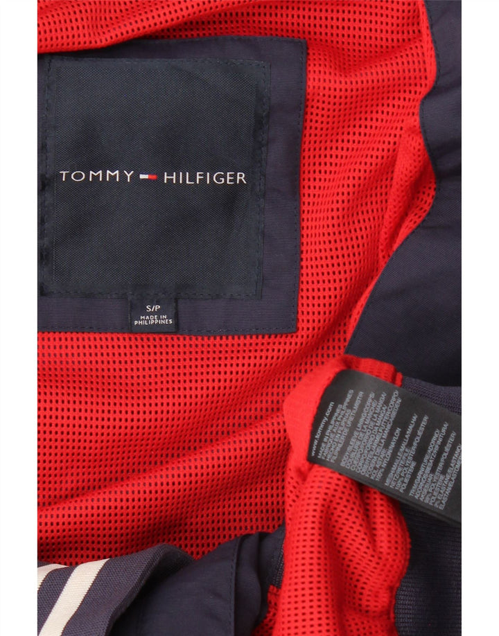 TOMMY HILFIGER Ανδρικό γραφικό μπουφάν Bomber UK 36 Small Navy Blue