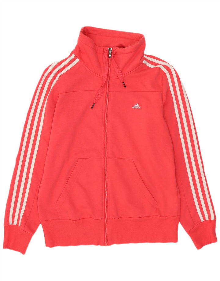 Adidas Γυναικεία φόρμα Climalite Top Jacket UK 12/14 Medium Pink