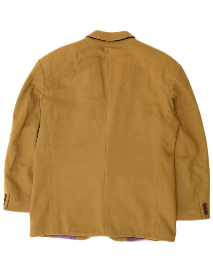 HUGO BOSS Ανδρικό μπουφάν σακάκι με 2 κουμπιά EU 52 XL Μπεζ μαλλί