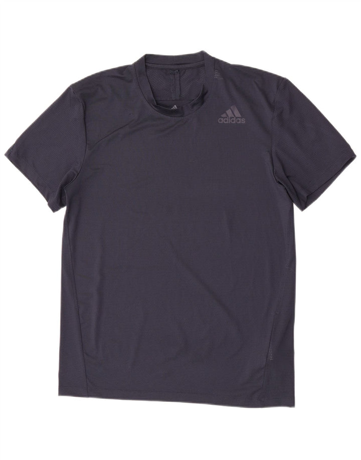 Adidas Ανδρικό T-Shirt Aeroready Top Medium Navy Blue Polyester