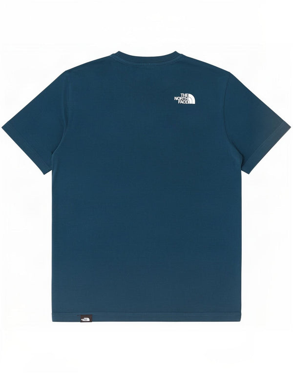 Ανδρικό T-Shirt North Face Top Small Navy Blue Cotton
