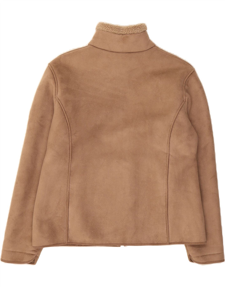 Womens Sherpa Jacket UK 18 XL Vintage Jack Murphy and Second-Hand Jack Murphy from Messina Hembry 