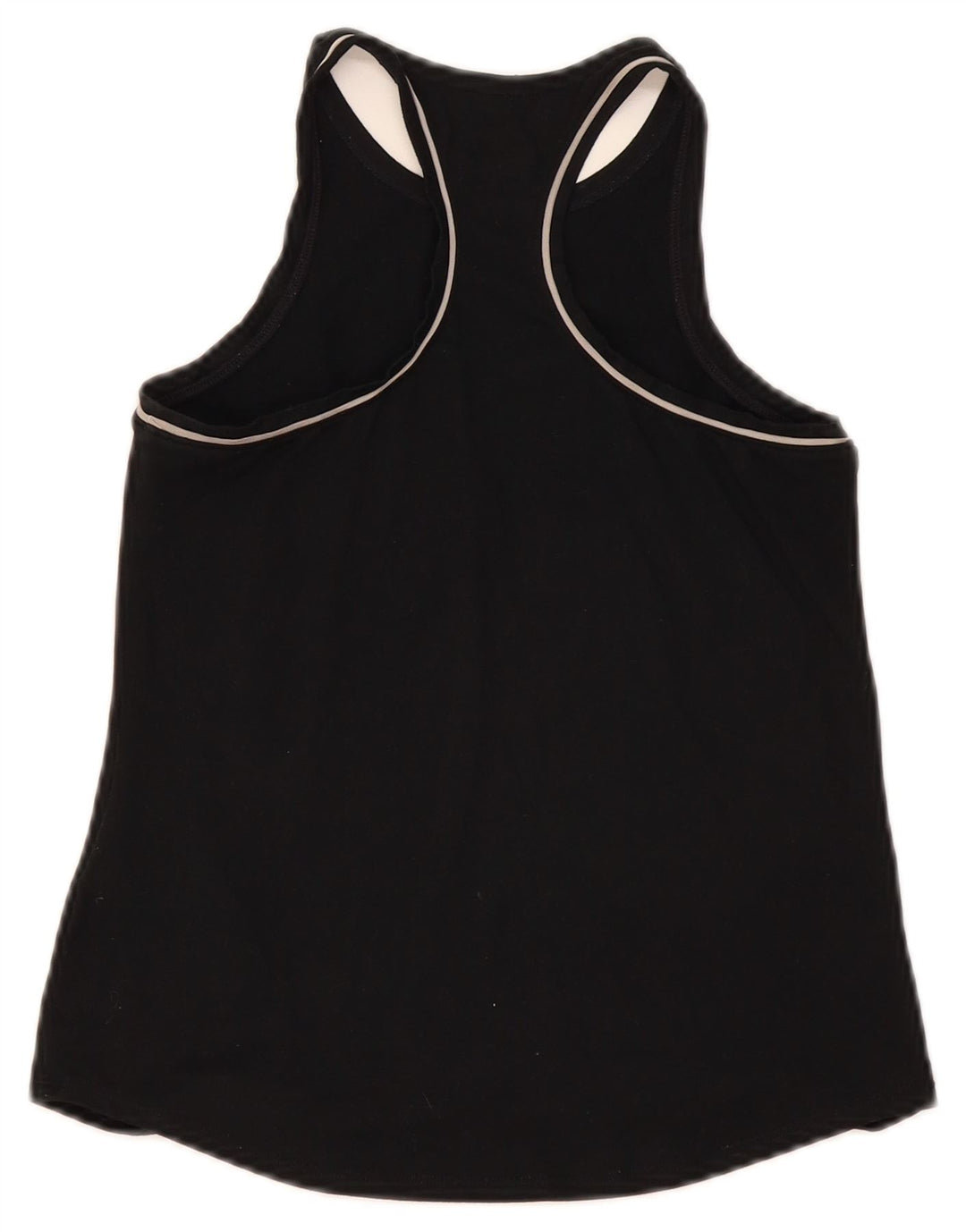 Nike Girls Dri Fit Vest Top 10-11 Years Medium Black Polyester