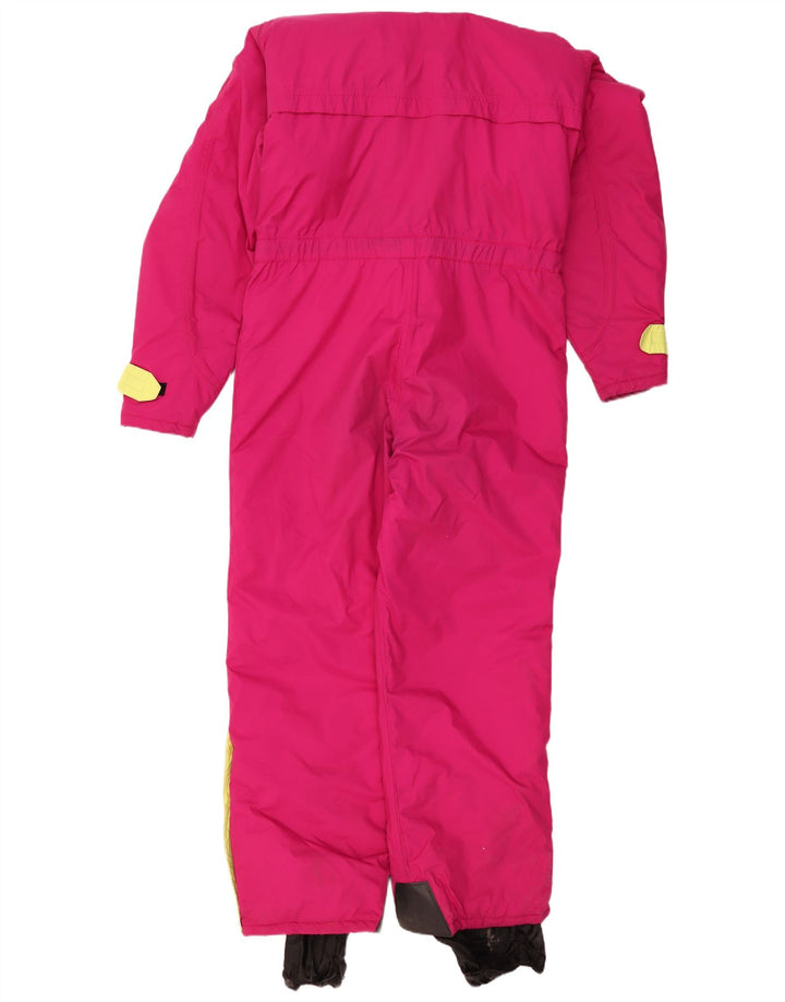 Aesse Ανδρική φόρμα σκι με κουκούλα XL Pink Colourblock
