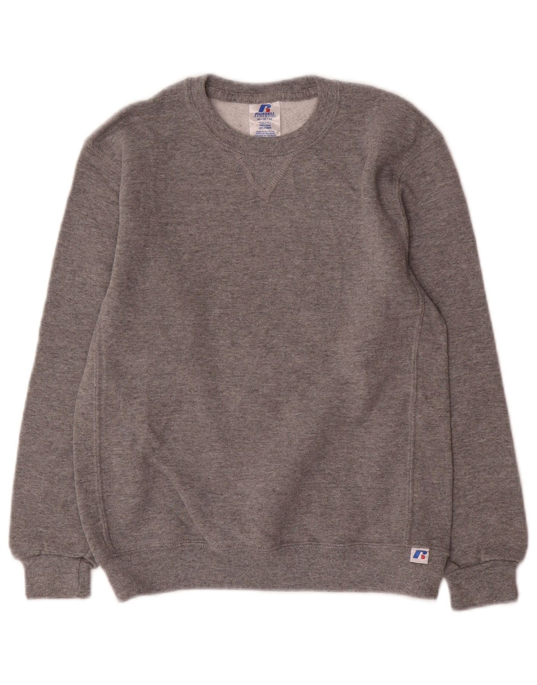 Russell Athletic Boys Φούτερ Jumper 11-12 ετών Medium Grey Flecked
