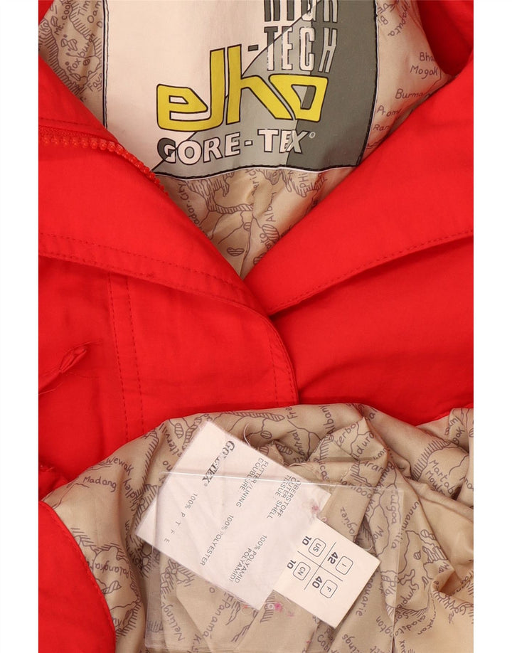 ELHO Γυναικείο μπουφάν Gore-Tex Loose Fit Ski IT 42 Medium Red Polyamide