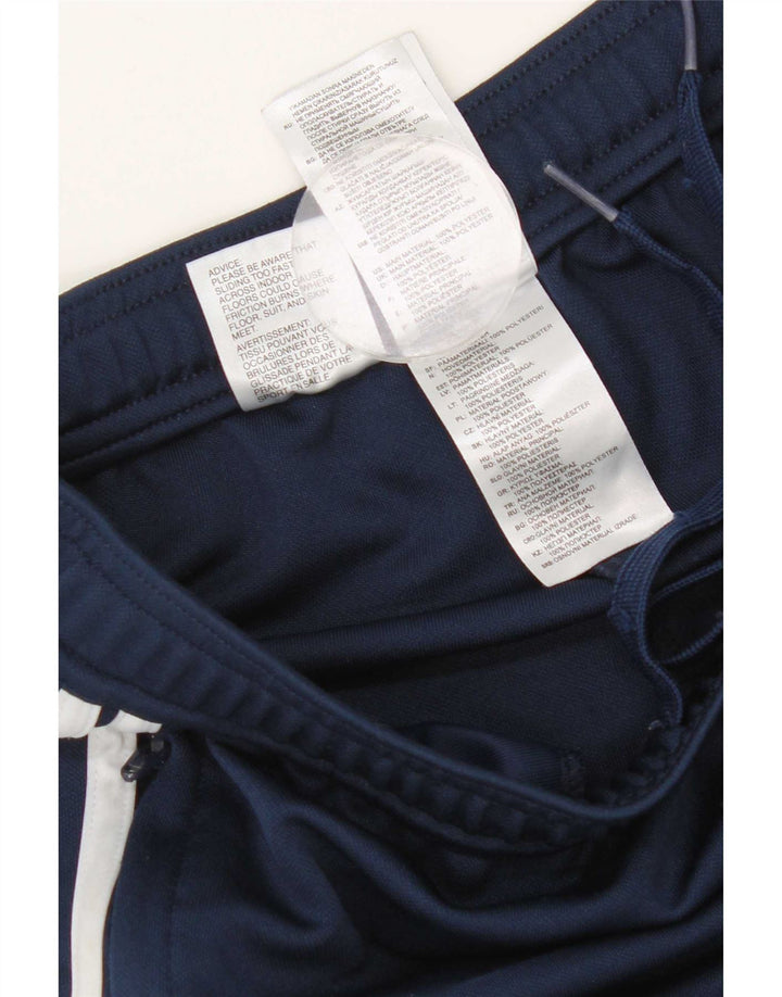 Ανδρική αθλητική φόρμα Adidas Climalite Μικρό Navy Blue Polyester