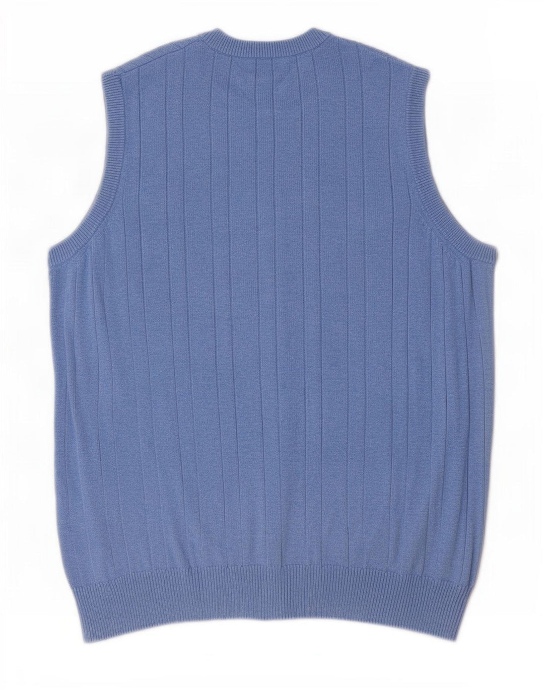 Marks & Spencer Ανδρικό γιλέκο Tank Top Μικρό μπλε βαμβακερό