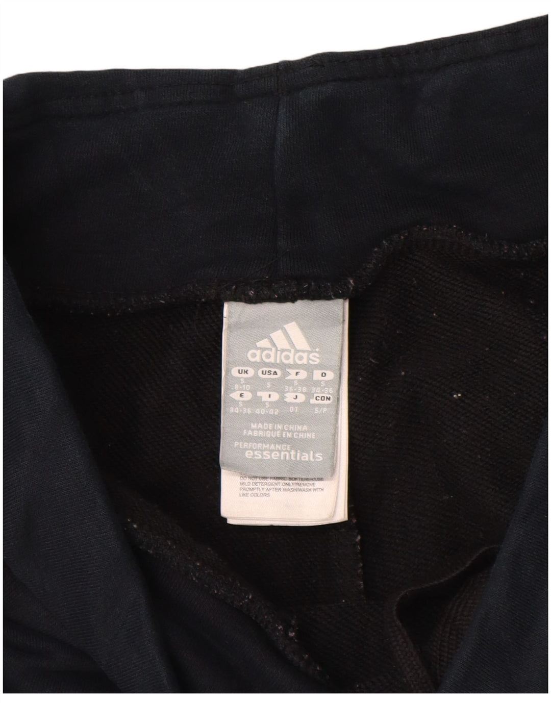 Γυναικεία αθλητική φόρμα ADIDAS Παντελόνι Joggers UK 8/10 Small Navy Blue
