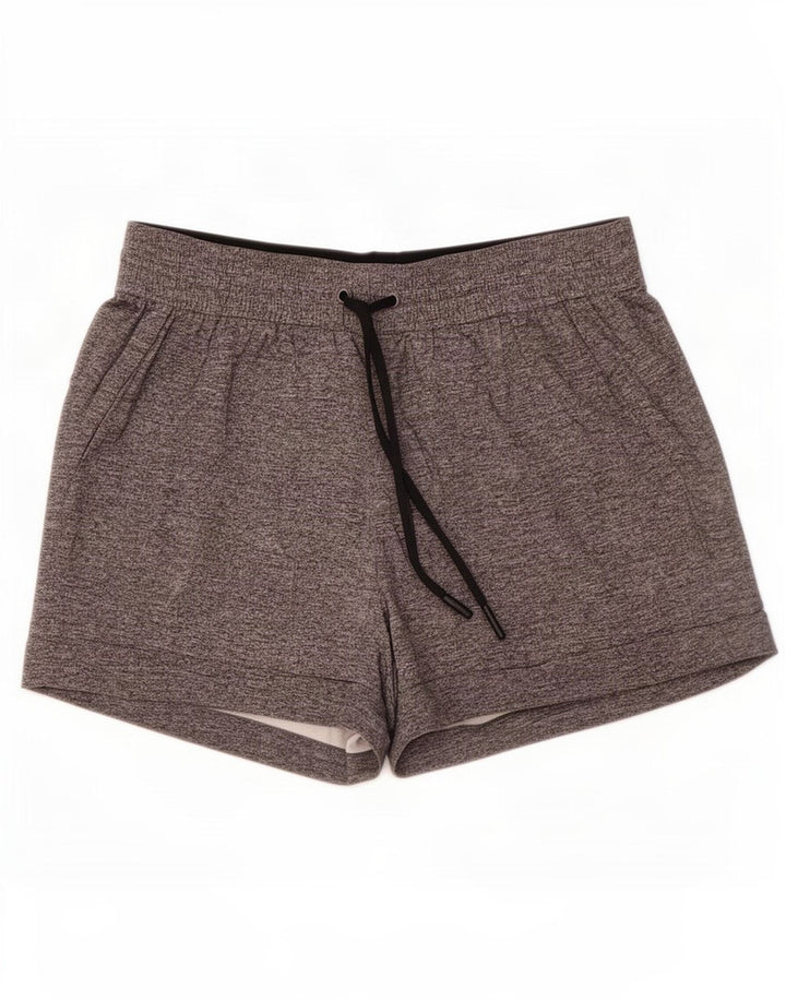 Γυναικείο αθλητικό σορτς Lululemon US 8 με μεσαίο γκρι φλεκ