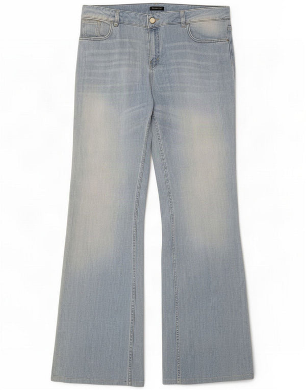 Massimo Dutti Γυναικεία τζιν μπότα χαμηλής μέσης EU 42 Large W32 L32 Blue