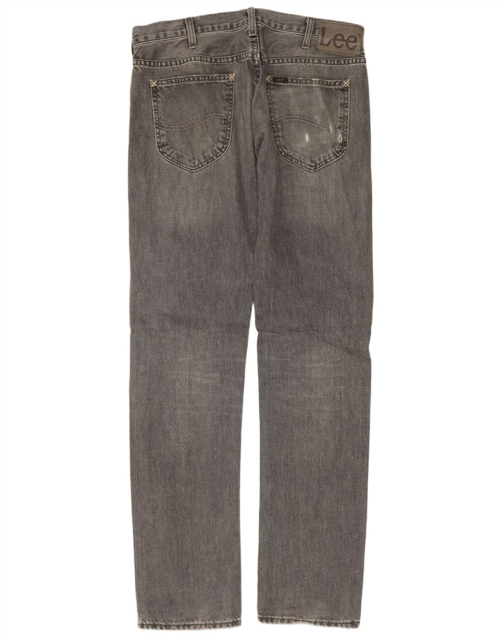 LEE Ανδρικό Τζιν Daren Straight W33 L34 Γκρι βαμβακερό