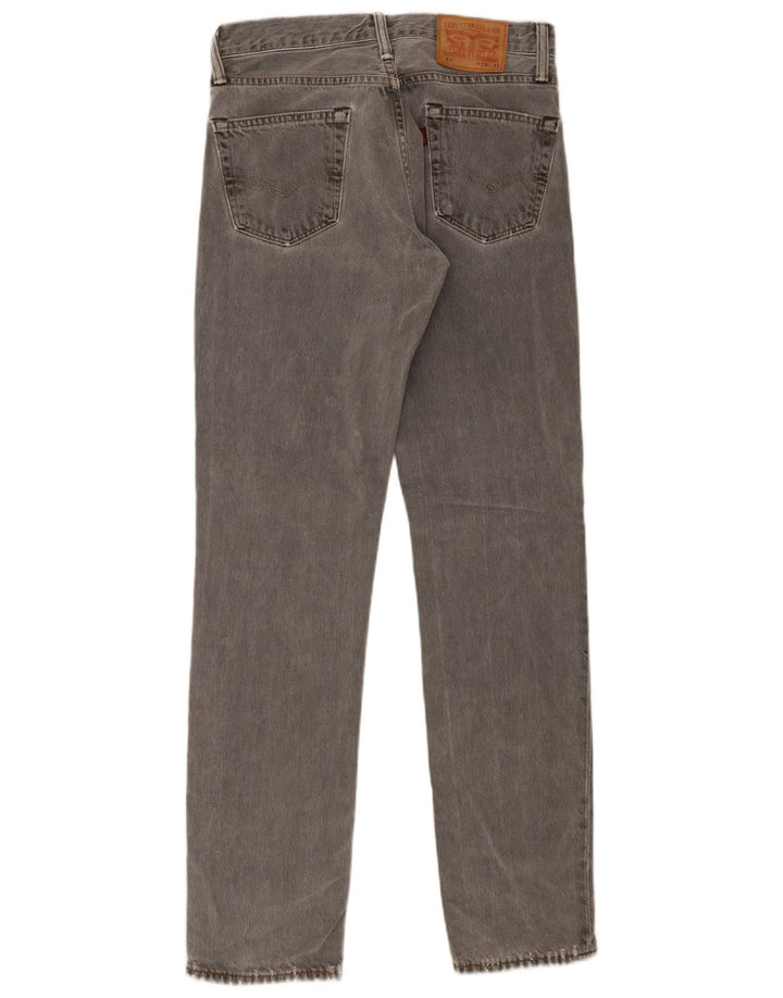 Levi's Mens 511 Slim Jeans W29 L32 Γκρι βαμβακερό
