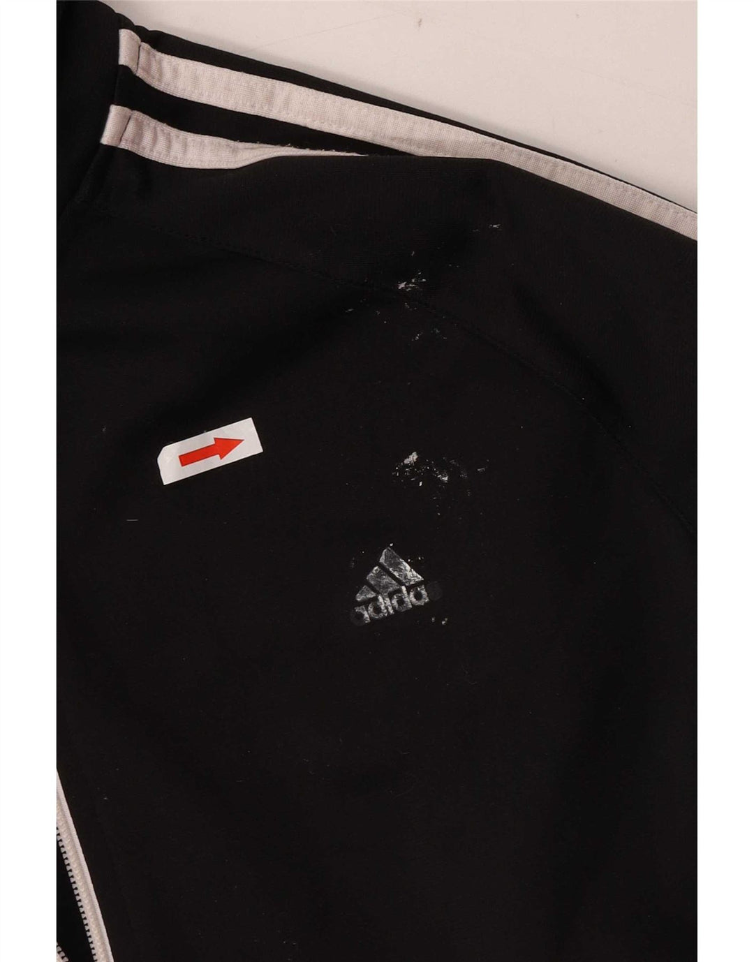 Γυναικεία αθλητική φόρμα Adidas Top Jacket UK 12/14 Medium Black Polyester