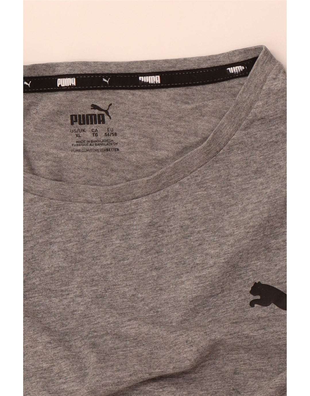 Ανδρικό T-Shirt PUMA Top XL Γκρι