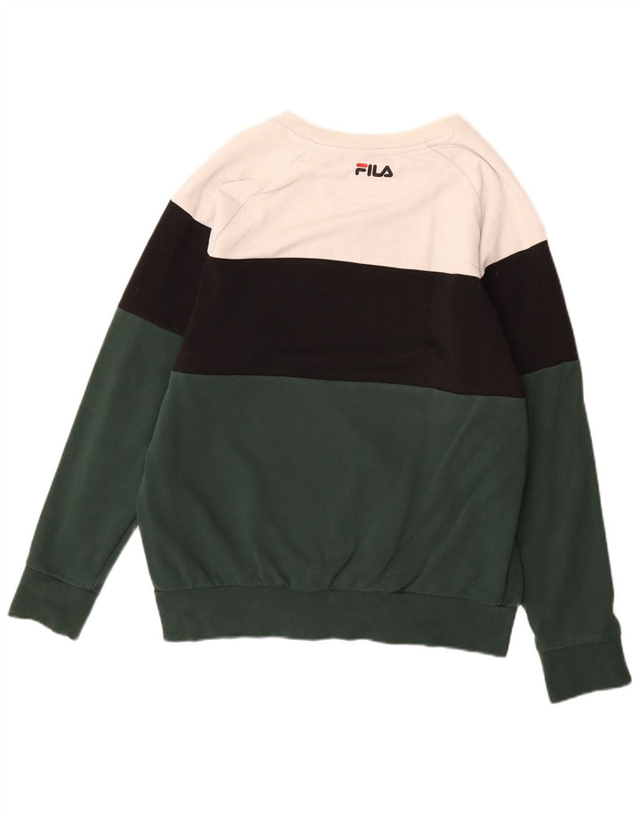 Ανδρικό γραφικό φούτερ FILA Jumper Medium πολύχρωμο Colourblock