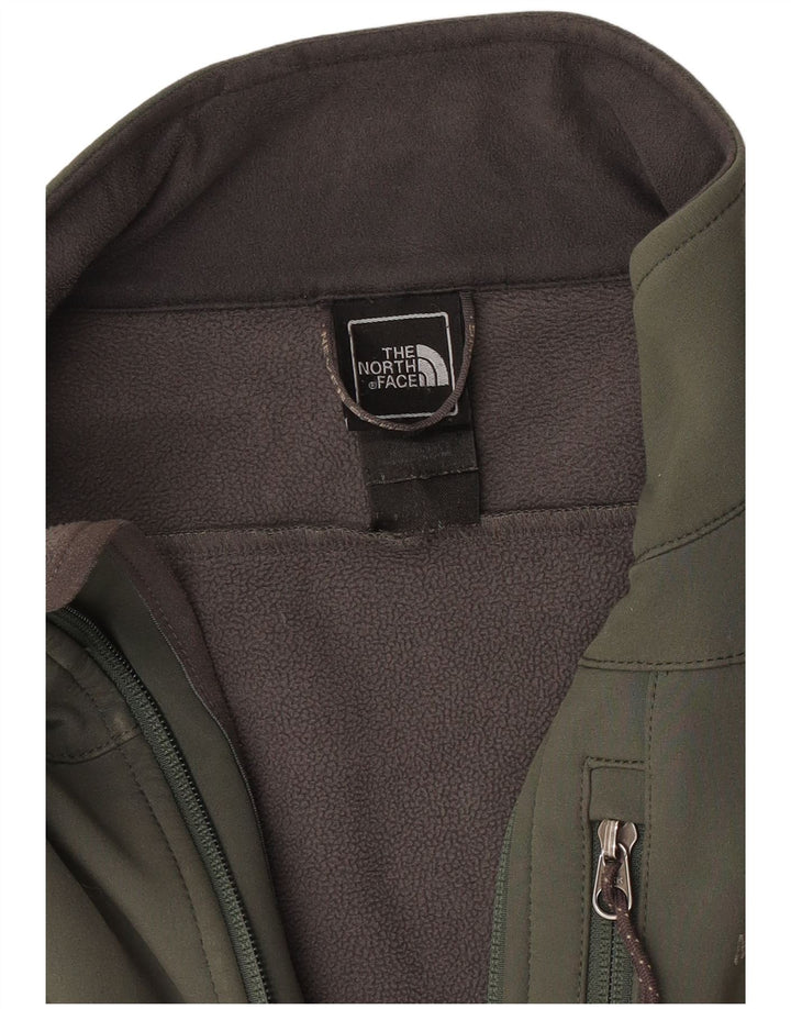 Ανδρικό μπουφάν North Face Windbreaker UK 36 Small Khaki Polyester